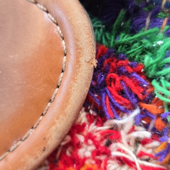 Tory Burch Cognac Brown Leather Miller Medallion Slip-on Flip Flop Sandal - Picture 10 of 17